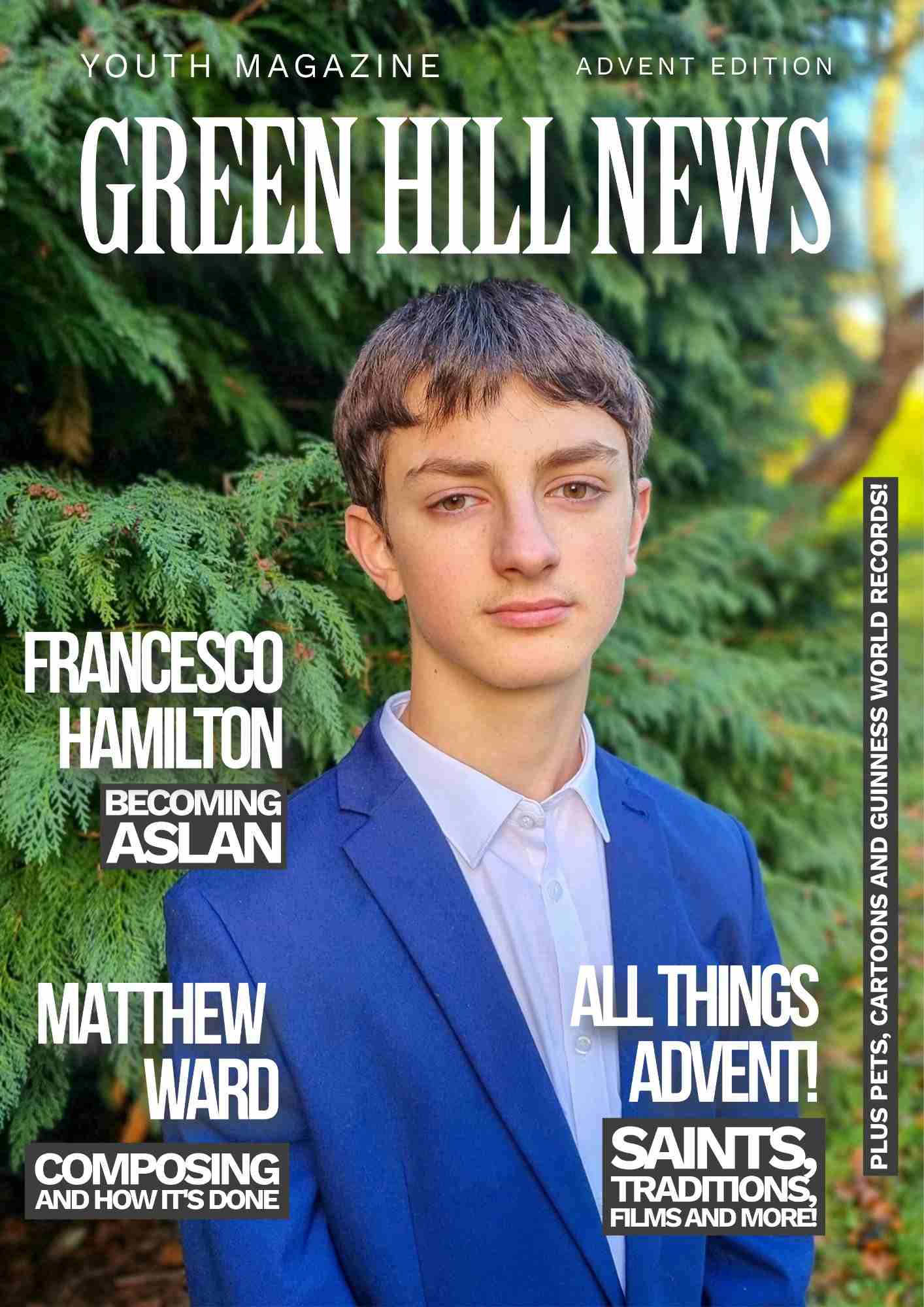 Cover of Green Hill News, December 2025