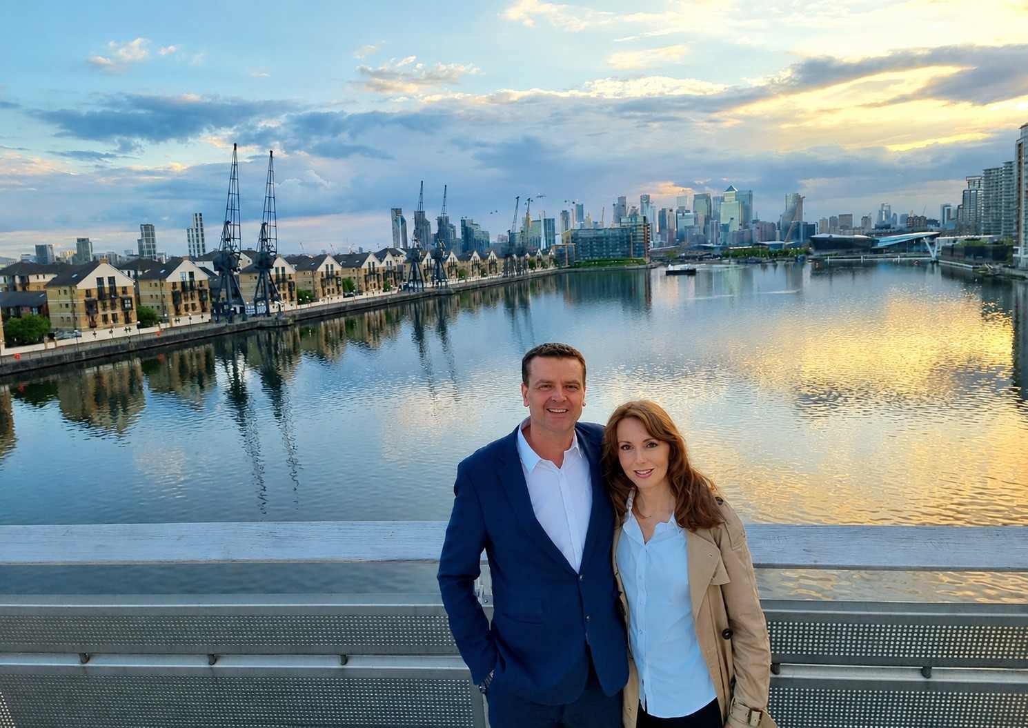 Peter and Lisa Hamilton